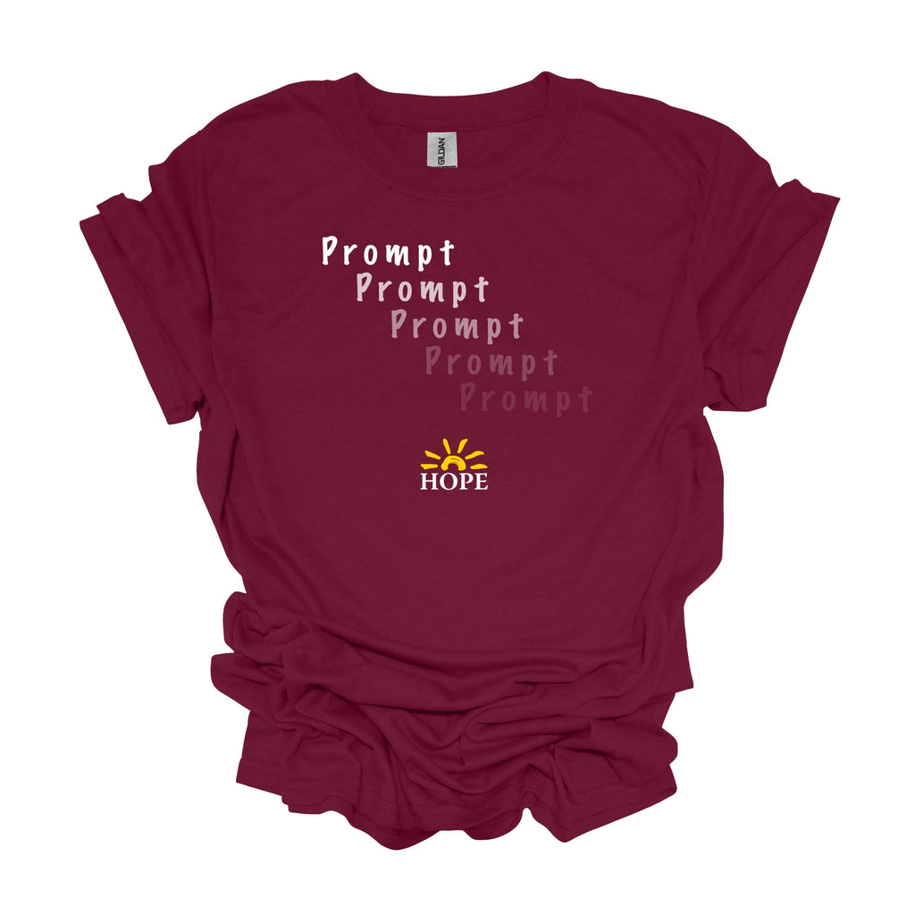Fading Prompt - Short Sleeve T-Shirt