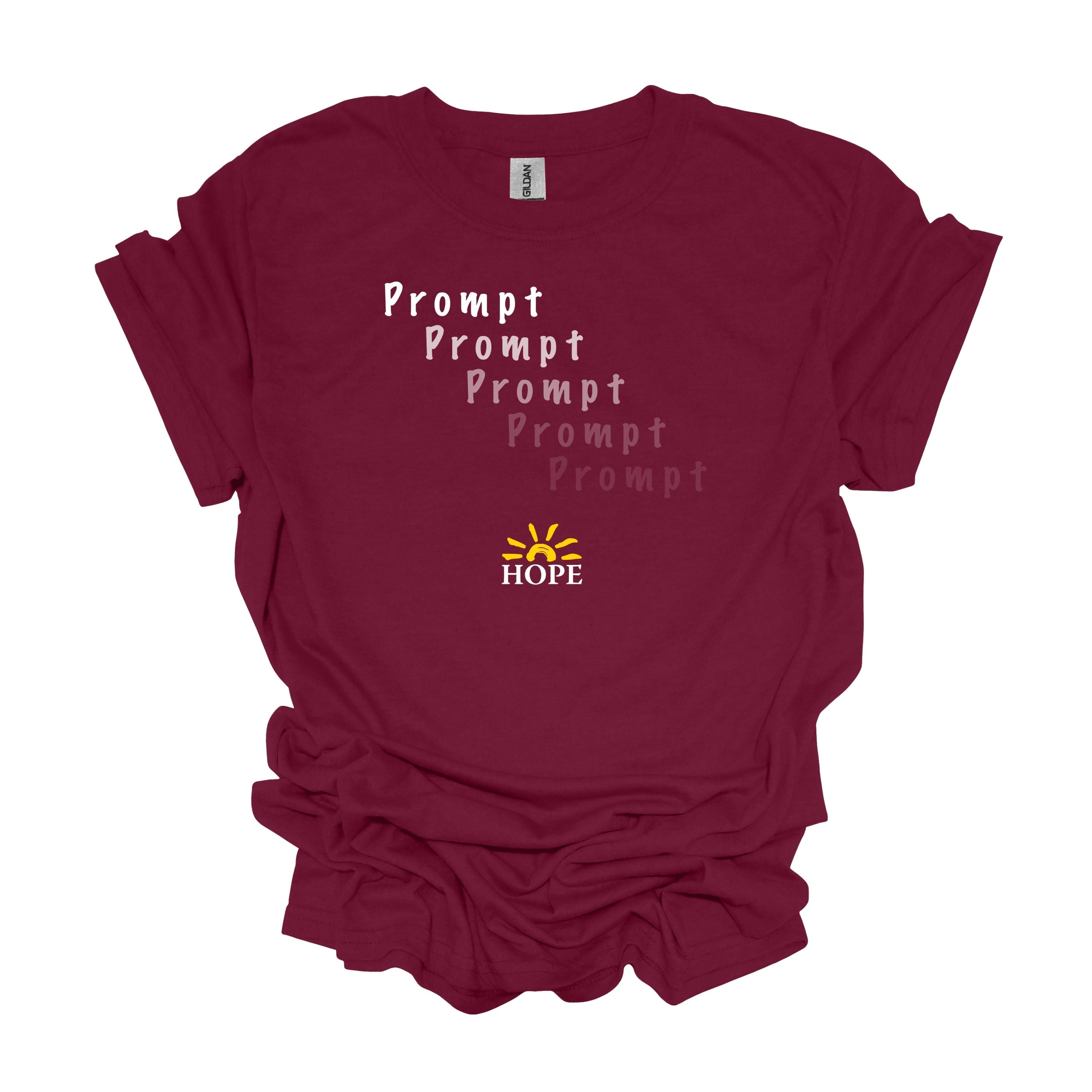 Fading Prompt - Short Sleeve T-Shirt