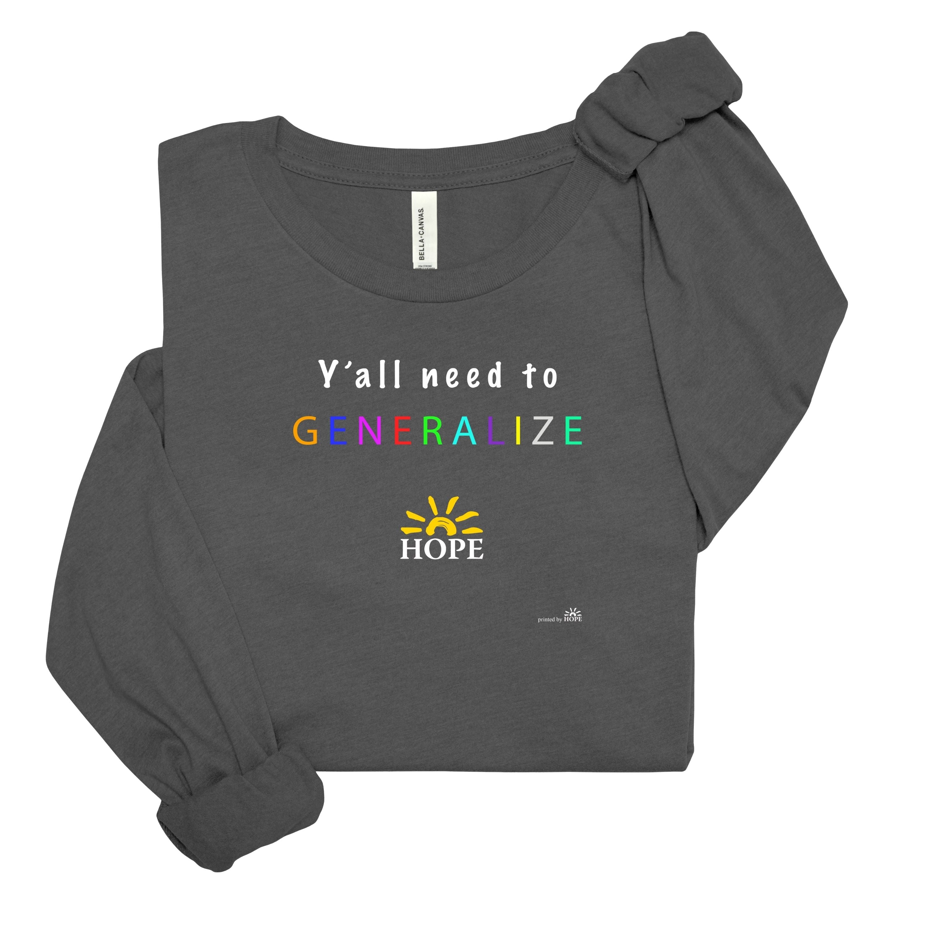 Generalize - Long Sleeve T-Shirt