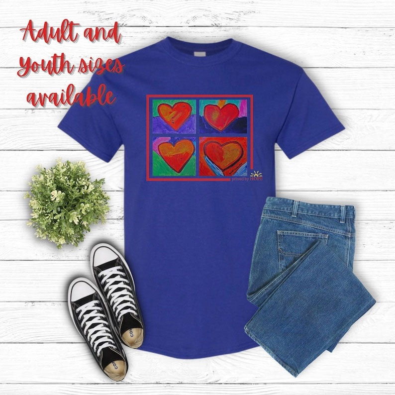 Hearts of Hope - Short Sleeve T-Shirt