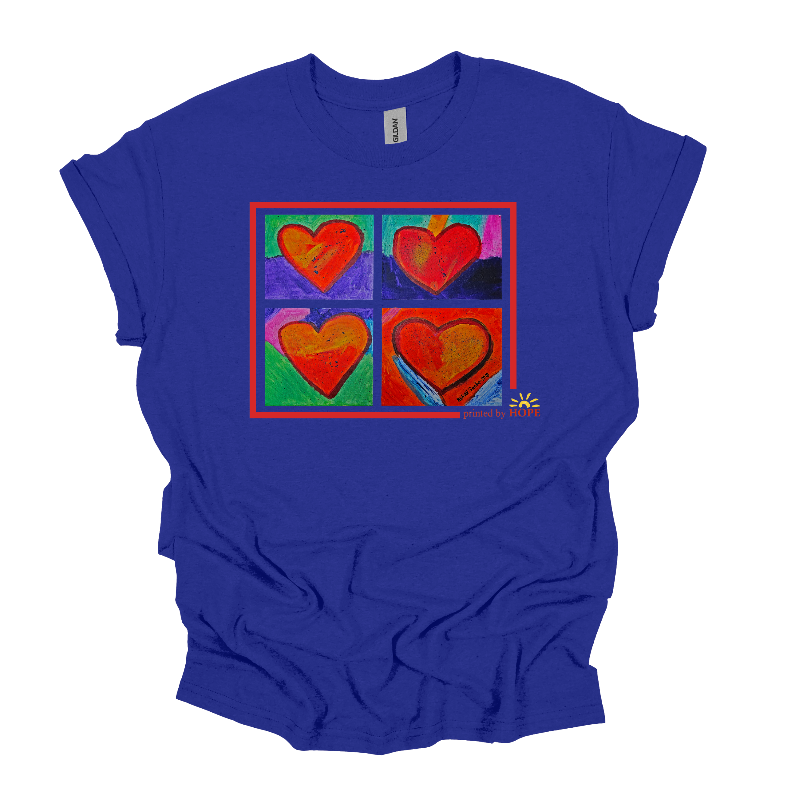Hearts of Hope - Short Sleeve T-Shirt