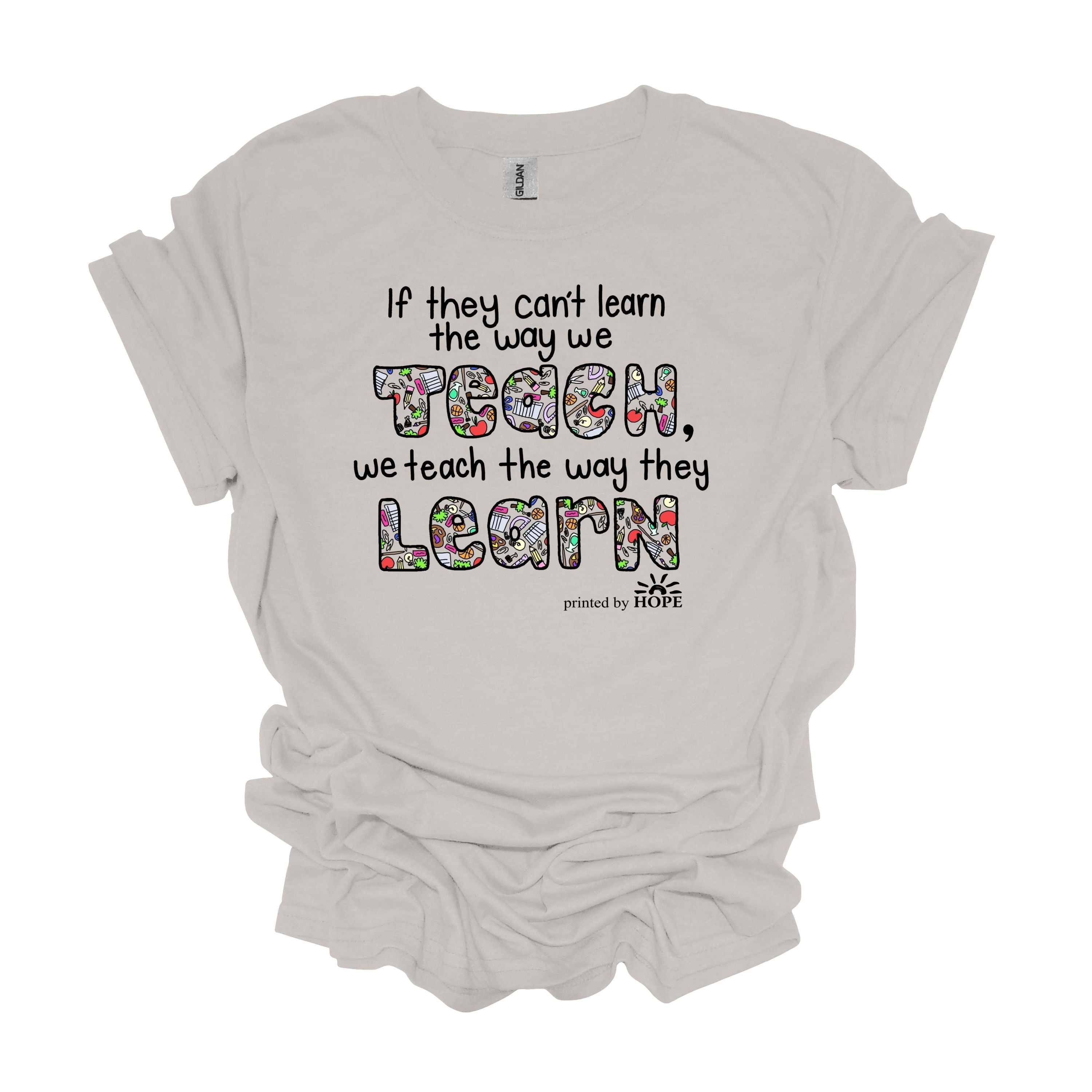Teach and Learn - Short Sleeve T-Shirt