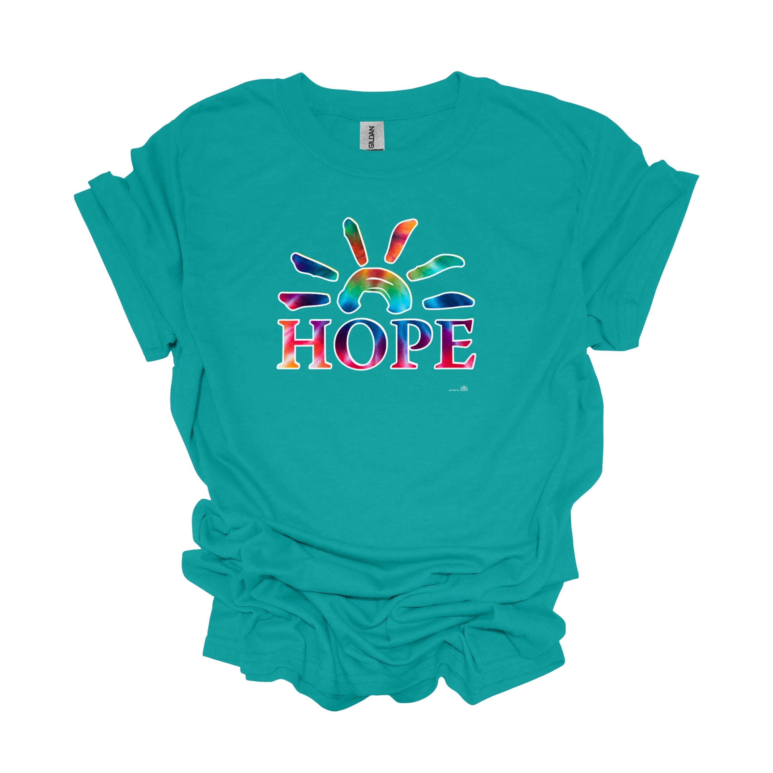 HOPE Tie Dye - Short Sleeve T-Shirt