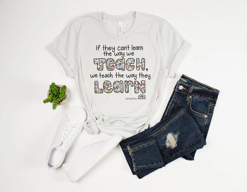Teach and Learn - Short Sleeve T-Shirt