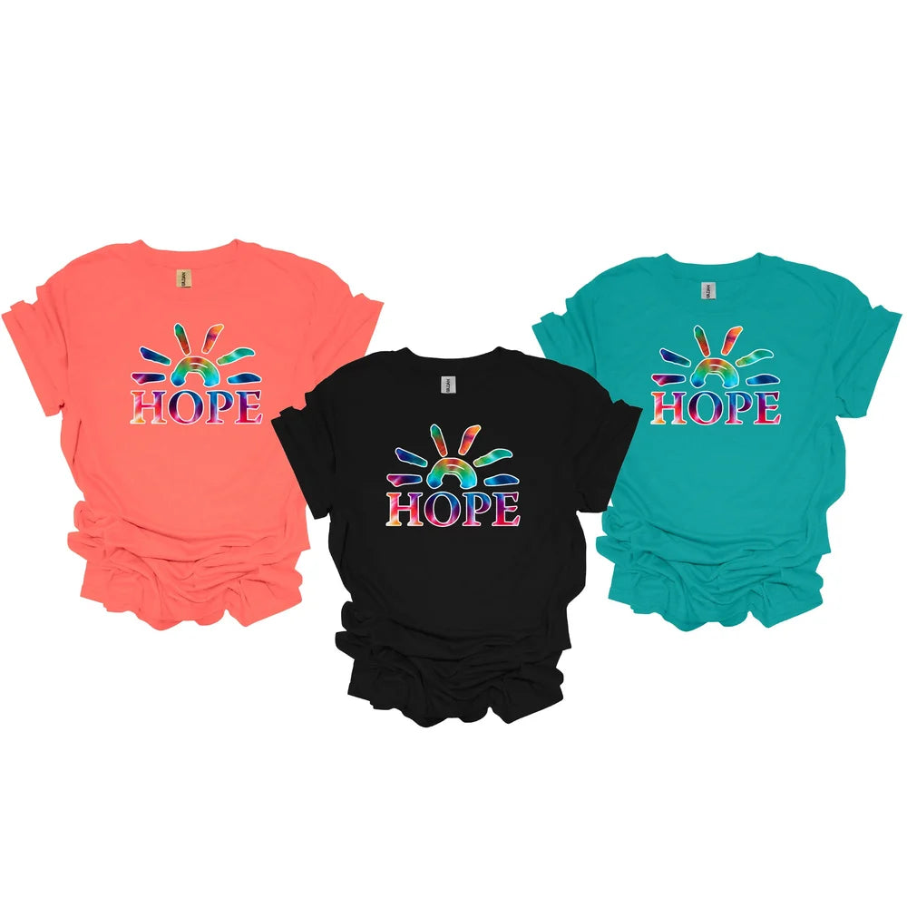 HOPE Tie Dye - Short Sleeve T-Shirt