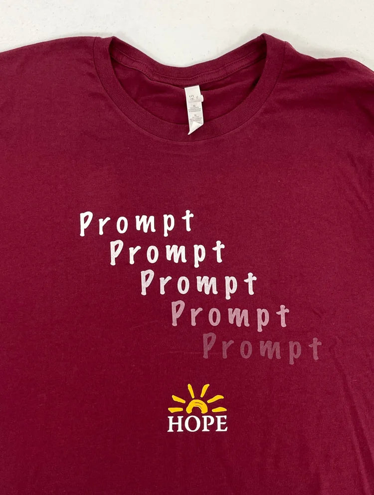 Fading Prompt - Short Sleeve T-Shirt